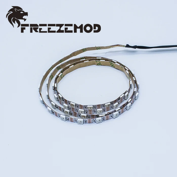 FREEZEMOD компьютерная водяная охлаждающая лампа Радужная Светодиодная лента