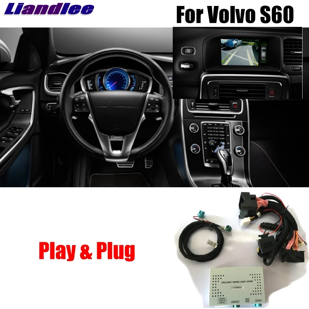 Комплект камер заднего вида Liandlee для Volvo S60 2015 2016|Камеры авто| |