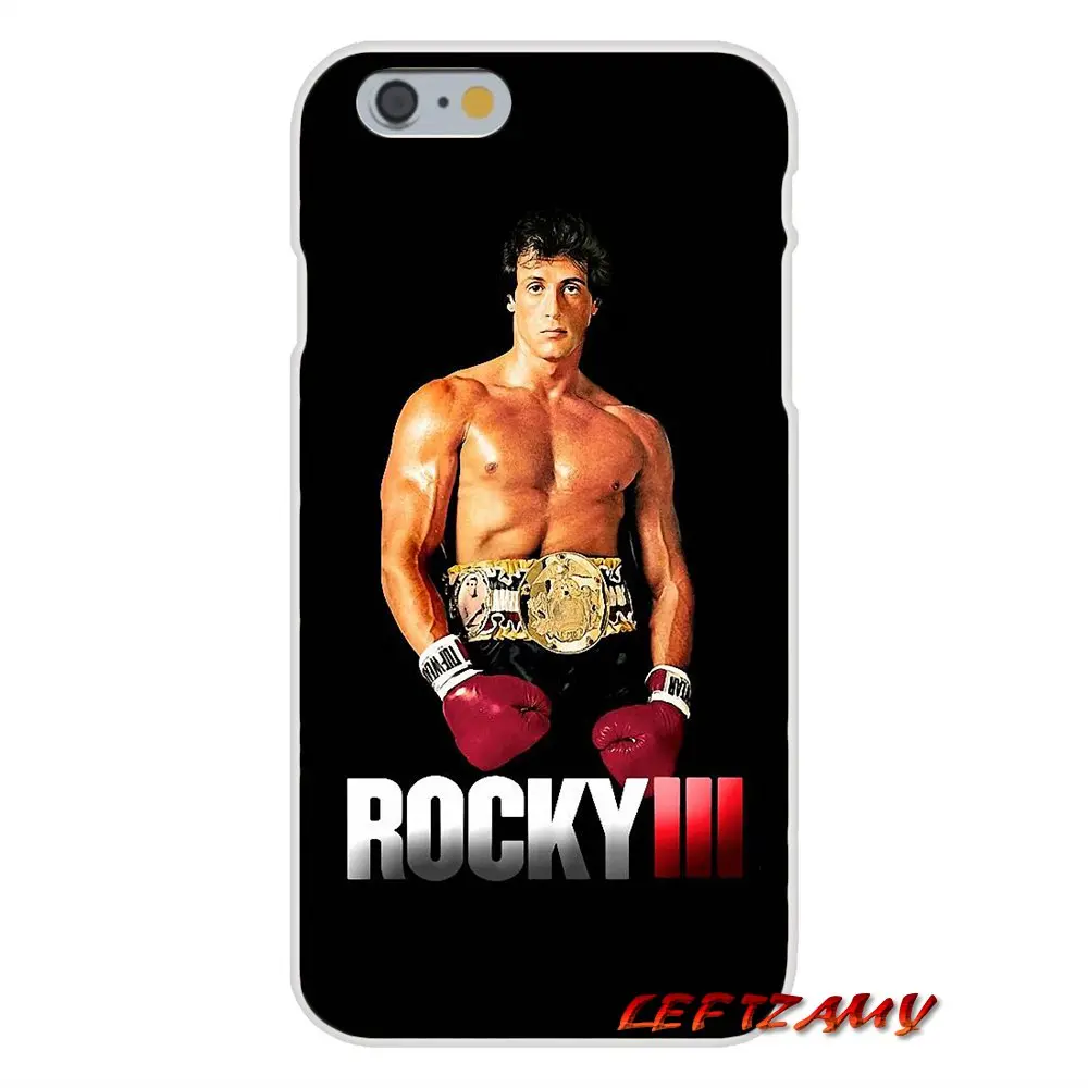 Чехол для мобильного телефона с мотивационными словами rocky balboa iPhone X XR XS MAX 4 4S 5 5S 5C
