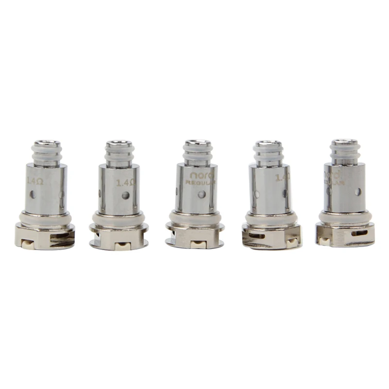5 шт./лот Smok Nord DC катушка 0.6ohm/Nord сетка 0.6ohm/керамическая катушка 1.4ohm/MTL катушка 0.8ohm головка для электронной сигареты SMOK Nord Vape