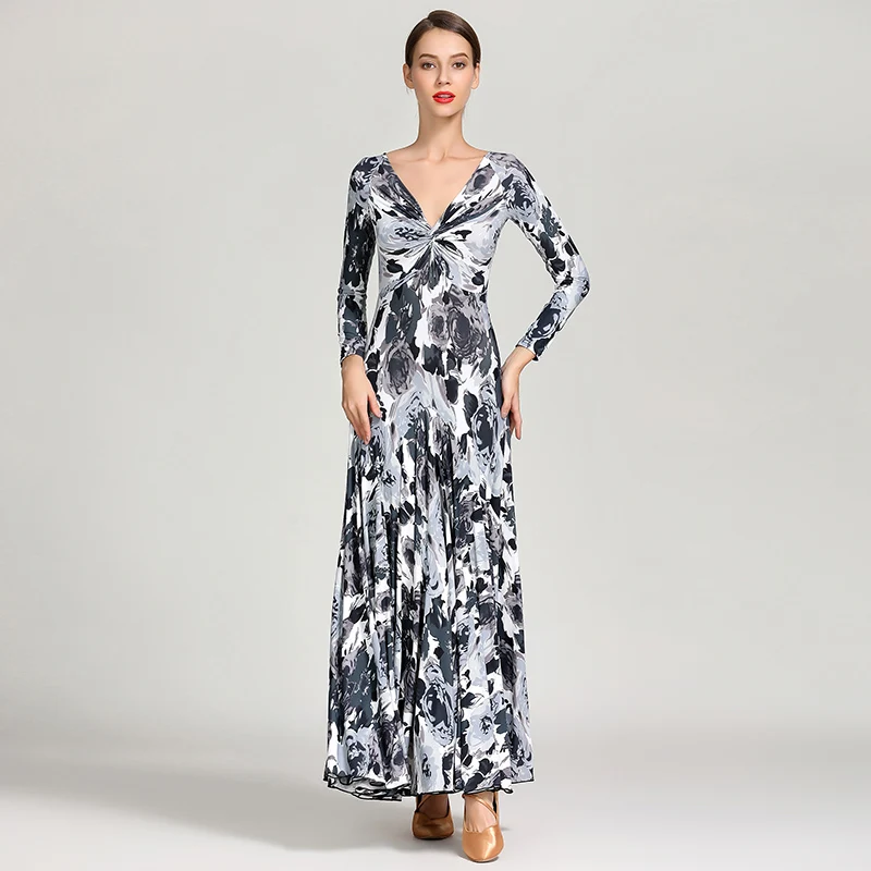 Платья для конкурса бальных танцев с перекрестным узлом взрослых танцевальная