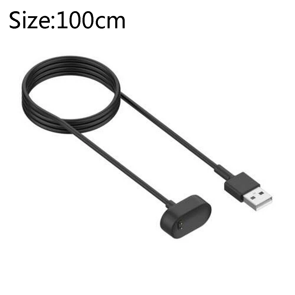 Для Fitbit вдохновить& Inspire HR Зарядное устройство сменный USB Зарядное устройство s Зарядный Кабель - Цвет: 100cm