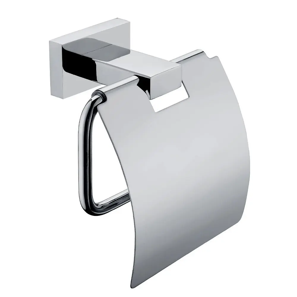 lid paper holder Leyden I304 аксессуары для ванной комнаты из нержавеющей стали набор хромированный Держатель для полотенца полка полотенце Бар одежда настенный крючок для ванной Аппаратные Наборы - Цвет: lid paper holder