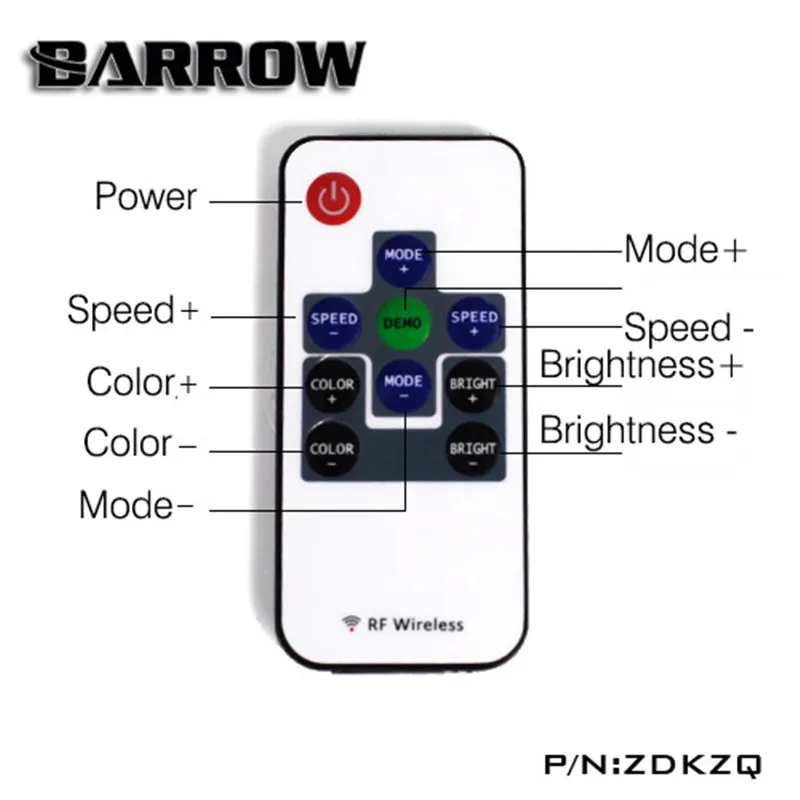 Barrow LRC полноцветная система управления освещением RGB 12 в мини пульт