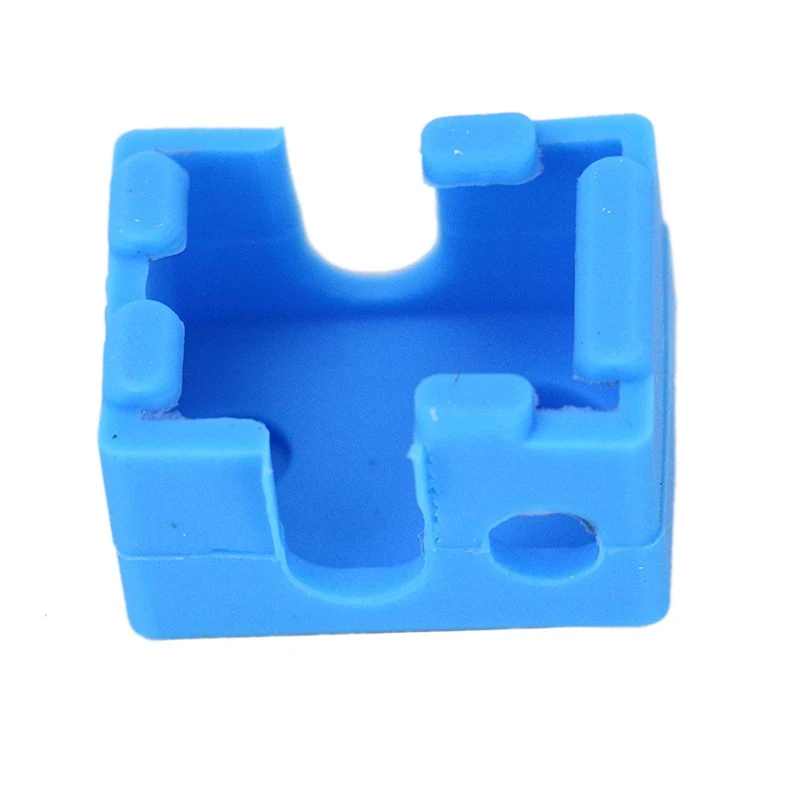 V6 силиконовый носок 3D принтер поддержка V6 PT100 J-head hotend 1,75/3,0 мм подогреваемый блок экструдер RepRap Prusa i3 MK3
