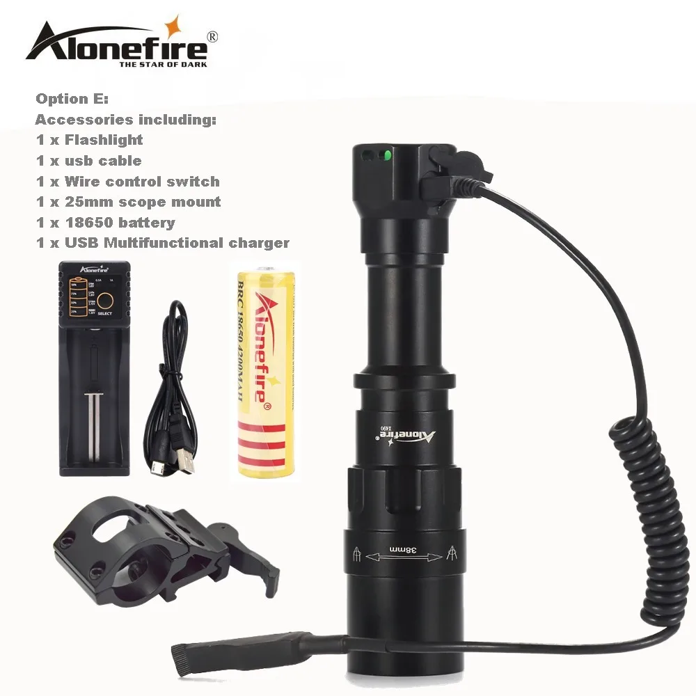 AloneFire X490 5 Вт 850nm ИК-Вспышка светильник lnfrared инфракрасного излучения ик 850nm светодиодный светильник(заполнить светильник для Ночное видение устройство защитного отключения) светодиодный вспышка светильник - Испускаемый цвет: Option E