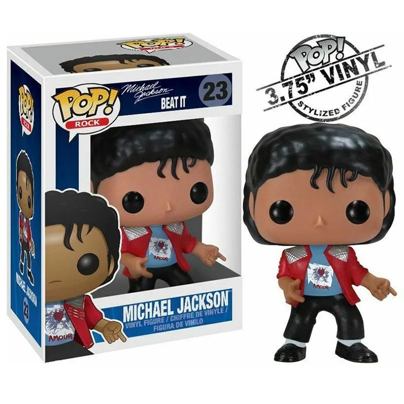 FUNKO POP Майкл Джексон BEAT IT BILLIE JEAN BAD Smooth Criminal виниловая экшн коллекция фигурок фигурка игрушки подарки для детей