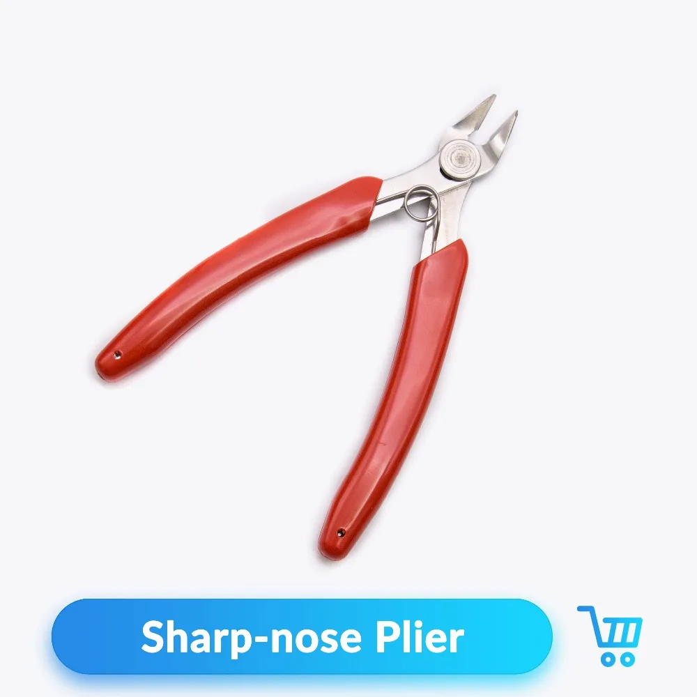 Кварцевые плоскогубцы кусачки для резки по бокам резак проводов хлопок RDTA Tank Vape