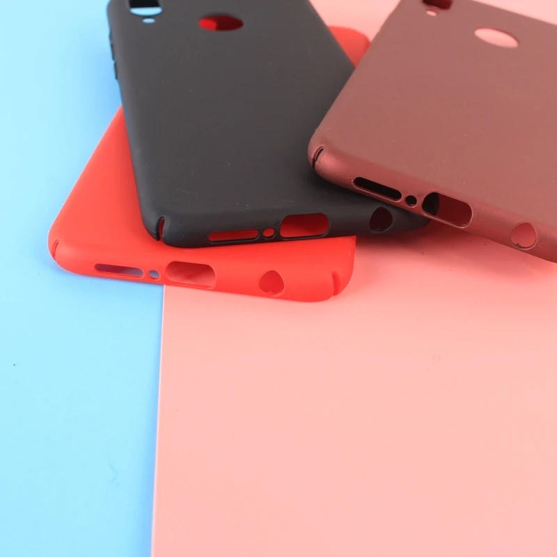 XELLWO Тонкий чехол карамельного цвета для Huawei P20 lite Силиконовый ТПУ мягкий + Жесткий