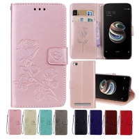 leather case for xiaomi 5x cases for xiao mi 5x a1 cover flower design phone case for xiaomi a1