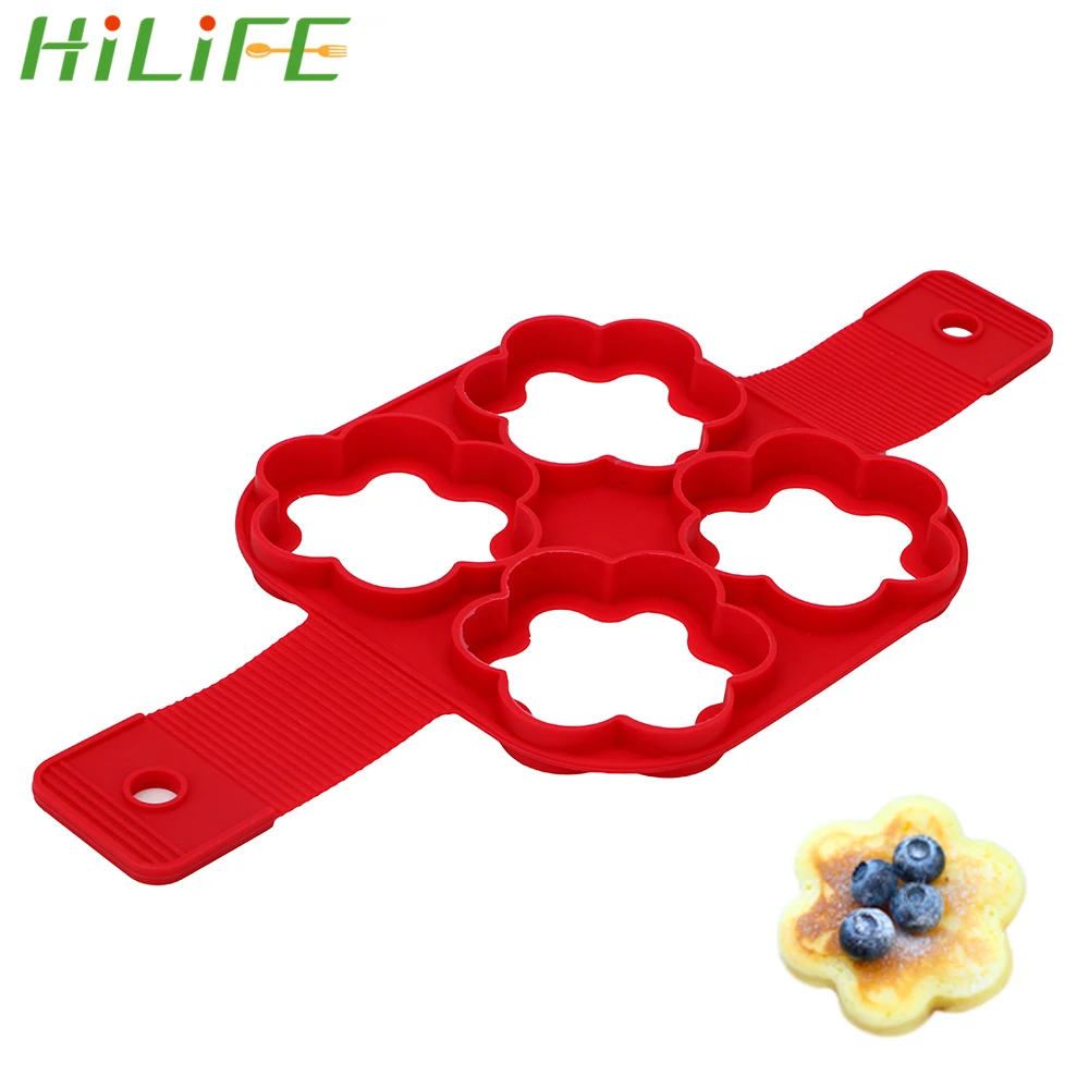 Пористая форма HILIFE для приготовления блинчиков сыра яиц кольцо инструмент