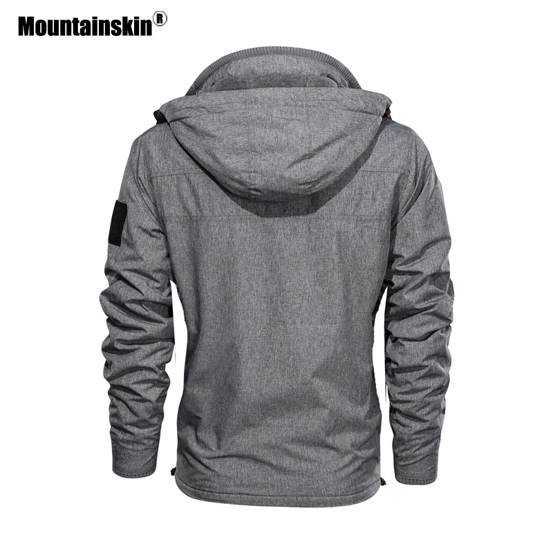Mountainskin, новинка, Женская куртка, Осень-зима, женское ветрозащитное пальто с капюшоном, модная женская куртка на молнии, SA727