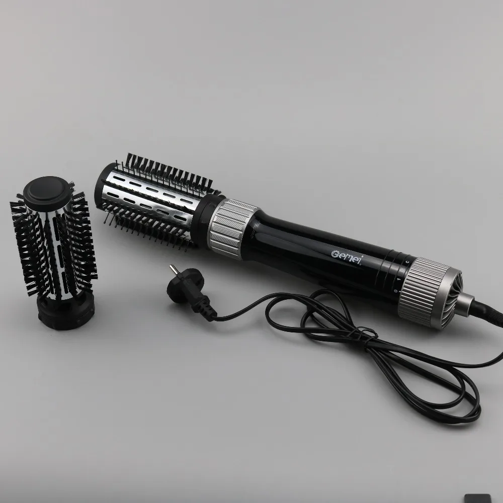 2 в 1 вращающаяся щетка для фена стайлер горячего воздуха rotaty сушилка волос объема