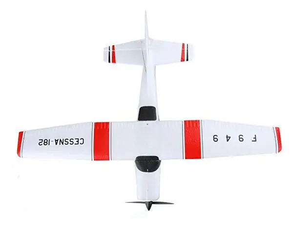 Parkten WLtoys F949 2 4G 3CH Cessna 182 Micro RC самолет BNF без передатчика стандартная игрушка для