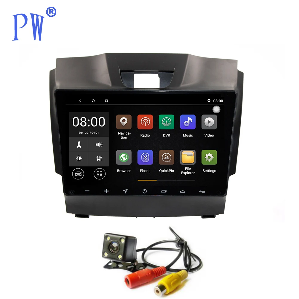 Android 7 1 автомобильное радио GPS Navi для Chevrolet Isuzu Trailblazer D Max S10 Colorado MU X головное