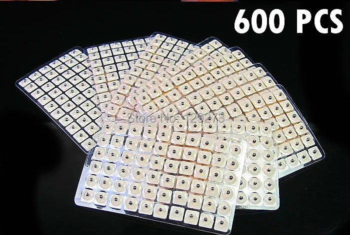 1200 PCS Auricular AcupuncturePoint Ear Seeds Acupoint Therapy Seed Sticker Free Shipping |