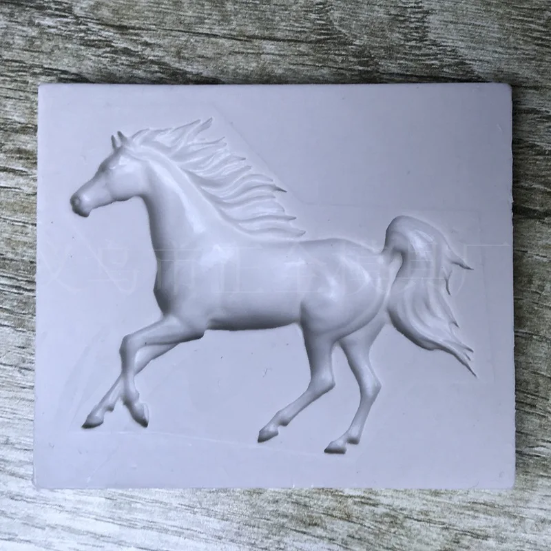 Luyou 3D Pegasus силиконовая форма лошадь Конфеты Шоколад помадка формы для сахара украшения торта инструменты торт мыло формы FM1693
