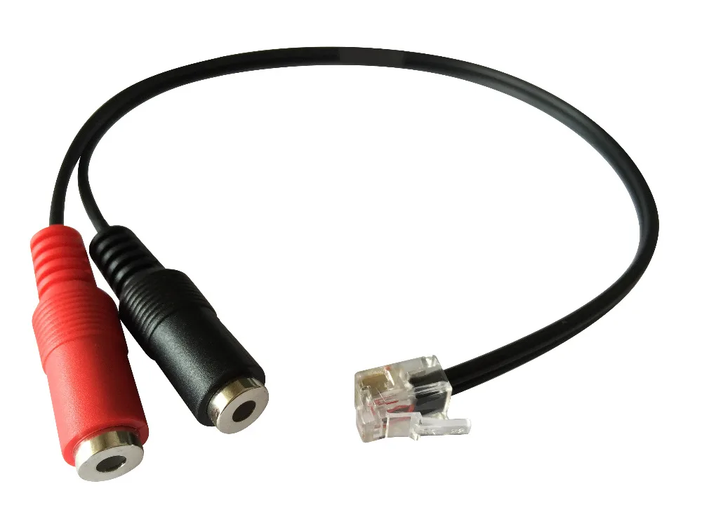 2 шт. гарнитура адаптер ПК headet к RJ9/RJ10 для IP телефонов Cisco 794x 797x 89xx 99xx двойной 3 5 мм