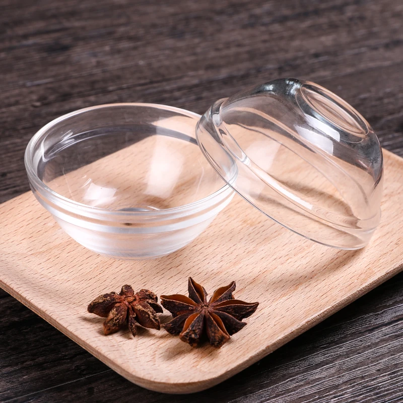 1 шт. японская домашняя посуда стеклянное блюдо тарелка для соуса креативная