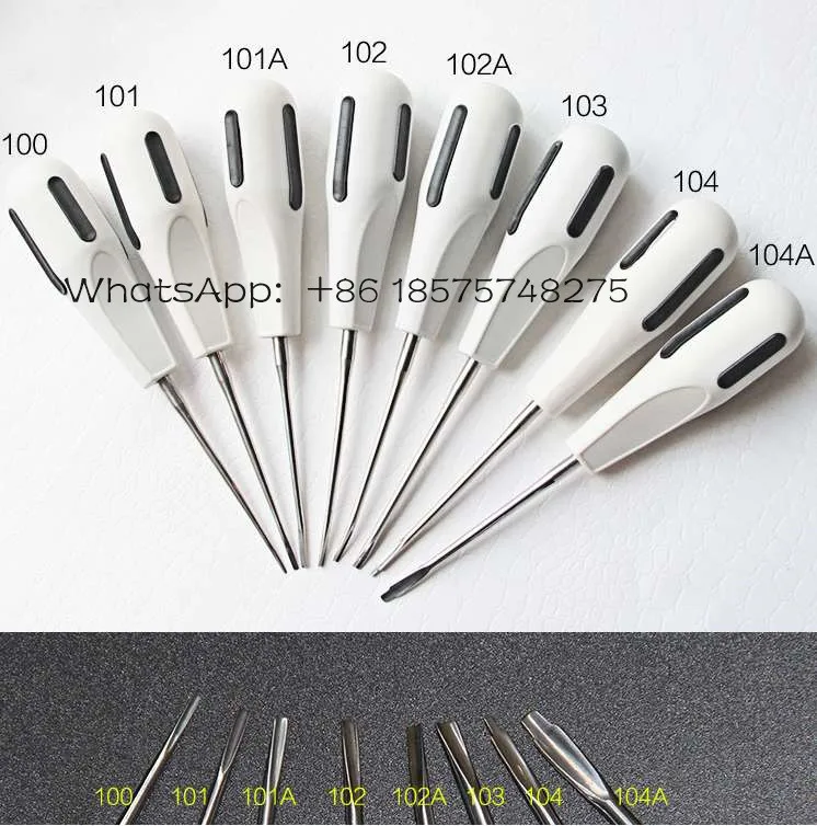 8 шт. изогнутый корневой лифт стоматология стоматологический инструмент
