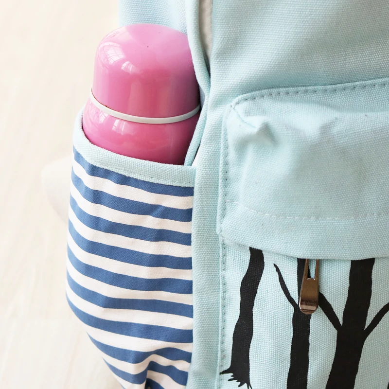 Высокое качество женский холщовый рюкзак школьная сумка для девушек подростков