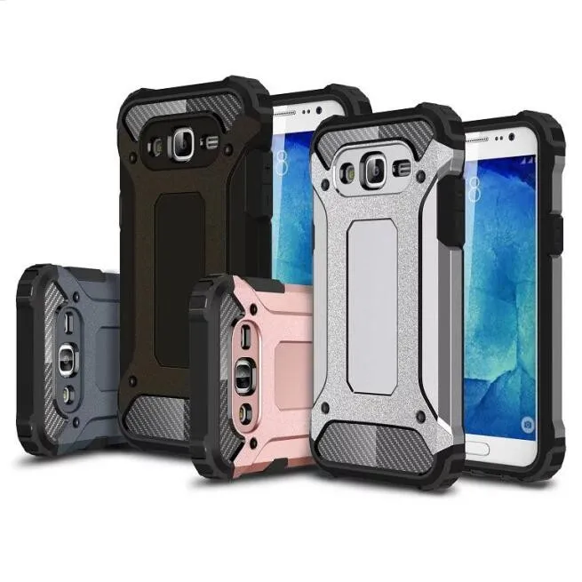 Для SAMSUNG GALAXY J5 J500/J7 J700 Тяжелых Hockproof Гибридные броня Case С Двойной Слой Роскошный