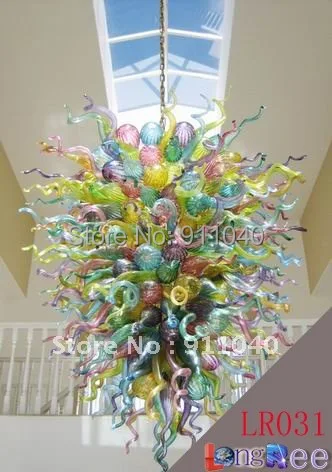 

Big Size Hot Sale Glass Chandelier Light Pendant For Hotel Decoretion