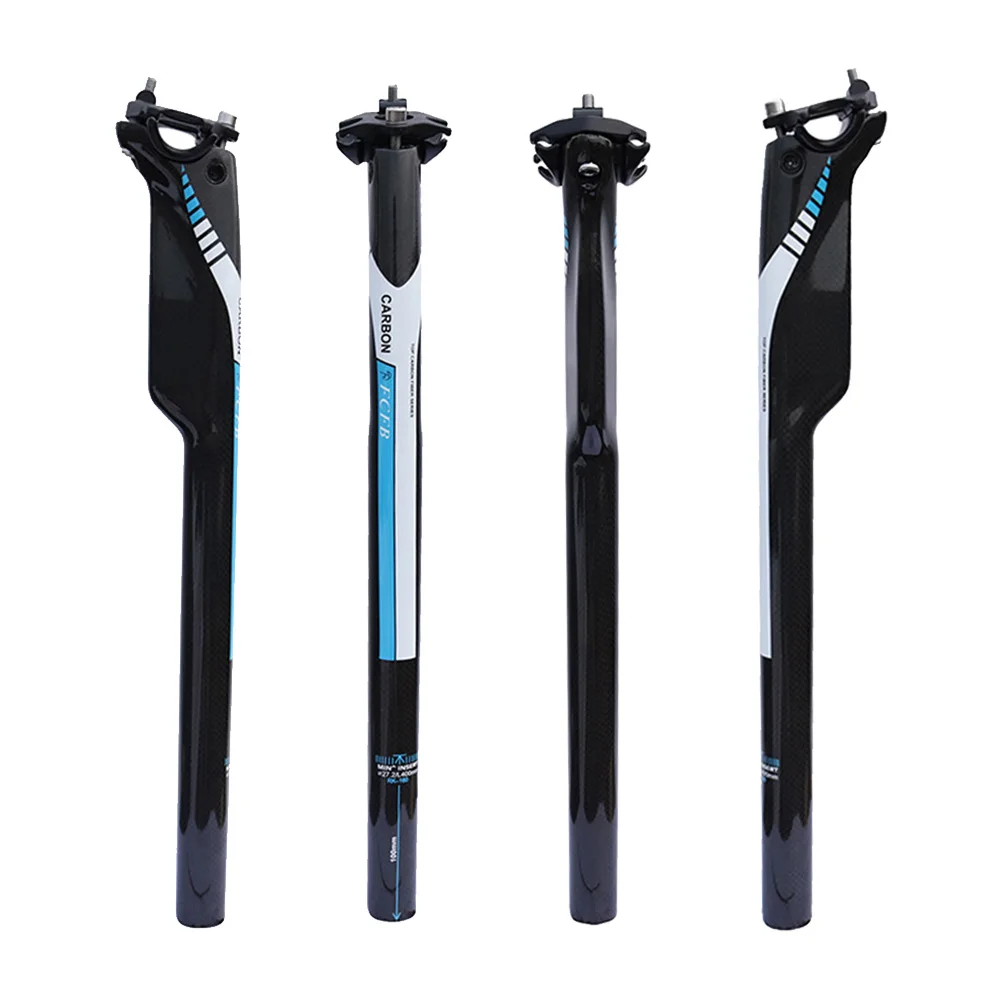 FCFB 3K зеленый синий красный Подседельный штырь из углеродного волокна шоссейный