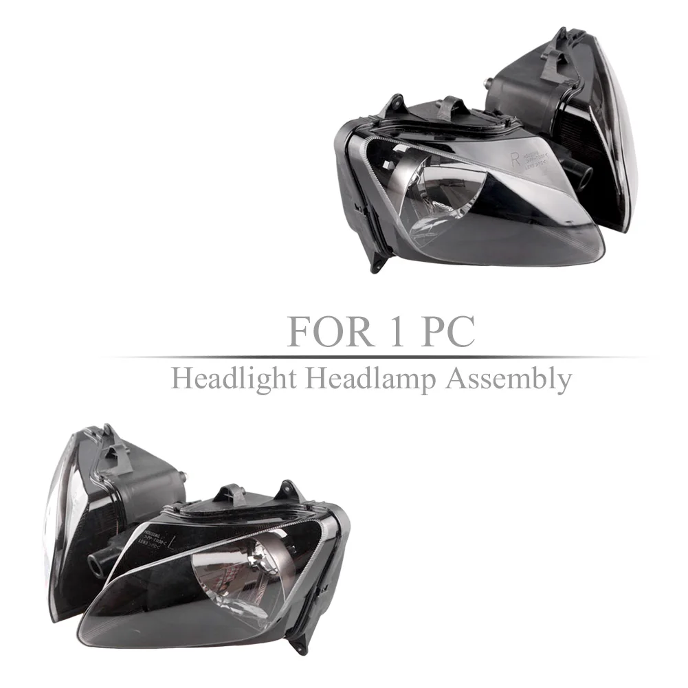 

Верхняя передняя фара Фара Замена для Yamaha YZF R1 1000 2000 2001 Мотоцикл Запчасти