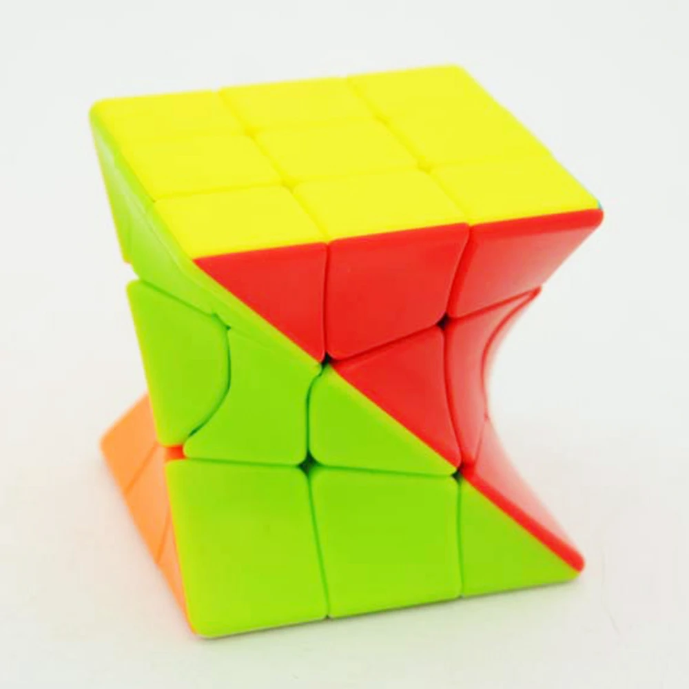 Babelemi Pinkycolor 3x3x3 извивающийся косый куб скоростной магический головоломка игровые