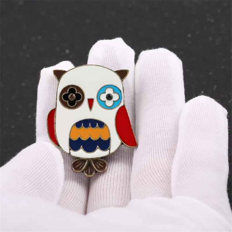 Брошь в виде совы XQ бесплатная доставка новинка модная брошь форме капли с