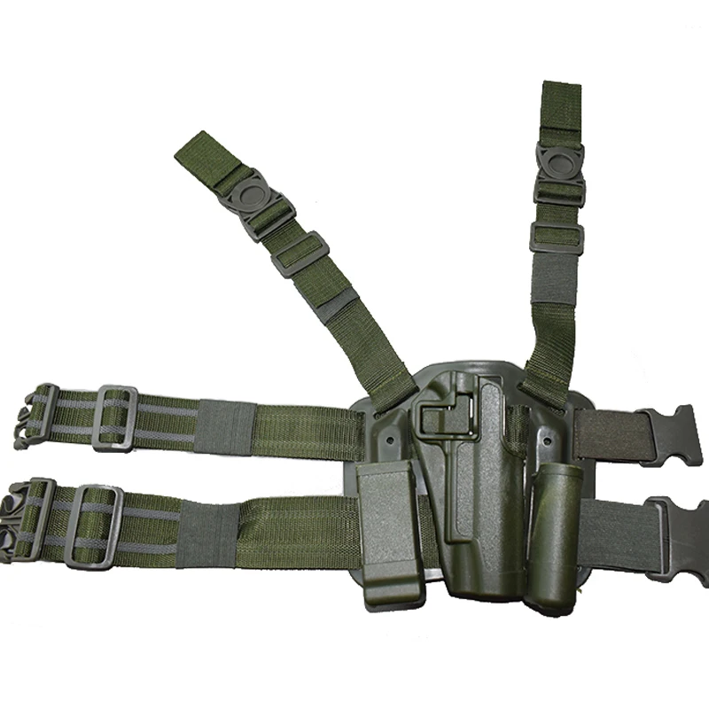 

Right / Left Hand Holster Tactical Colt 1911 Airsoft Combat Gun Holster Army Pistol Leg Holster Quick Drop Thigh Holster