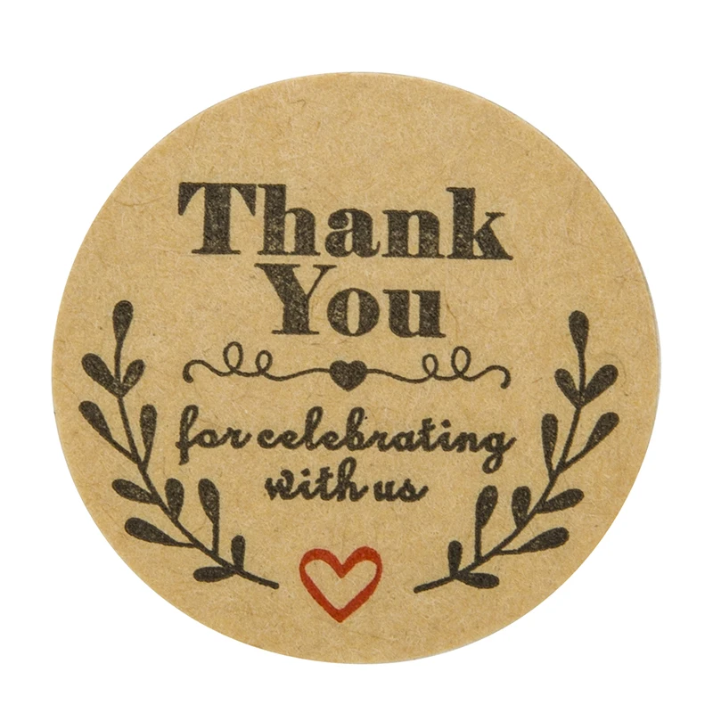 1000 шт. натуральные ярлыки из крафт-бумаги в виде оливкового круга | Канцтовары для