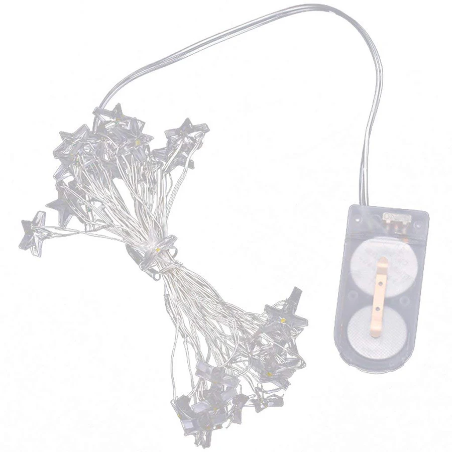 Рисунок 2 - Сказочная гирлянда со светодиодами в форме звезд