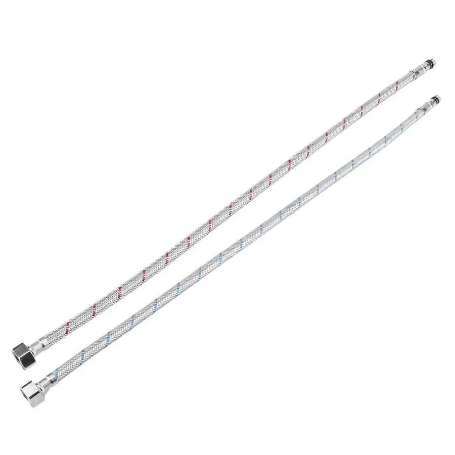 Гибкие трубы гибкие 2 шт соединитель для смесителя из нержавеющей стали шланги