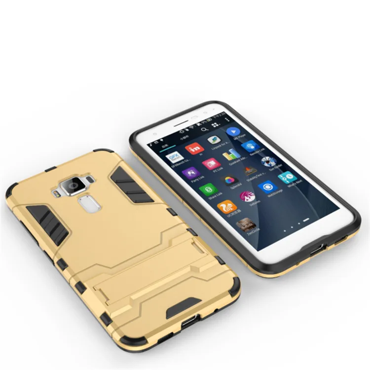 Поп кронштейн Прочный Kickstand Броня чехол для ASUS Z017D Zenfone 3 ZE520KL жесткий ударопрочный чехол Аксессуары принципиально