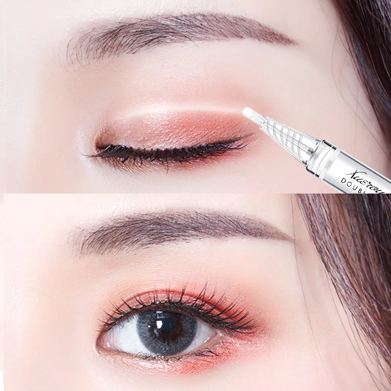 Невидимые двойные веки большой глаз не клей прозрачный Супер растягивающийся