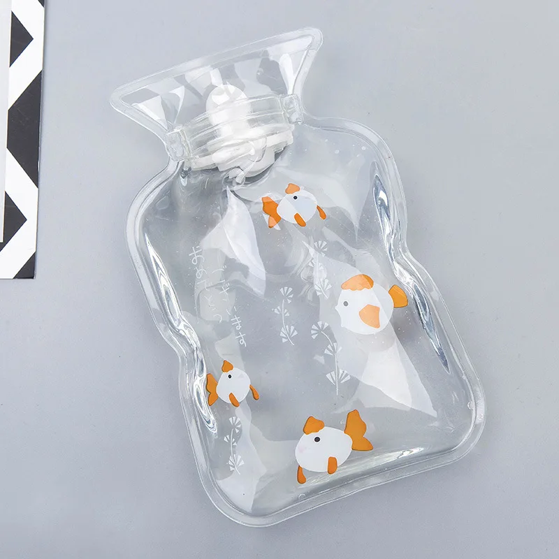 J FOURETAW 1 шт. креативные персонажи из мультфильмов Kawaii животные полярный медведь кошка рыба акула рука ноги потепление воды-наполнение горячей воды мешок бутылки - Цвет: J