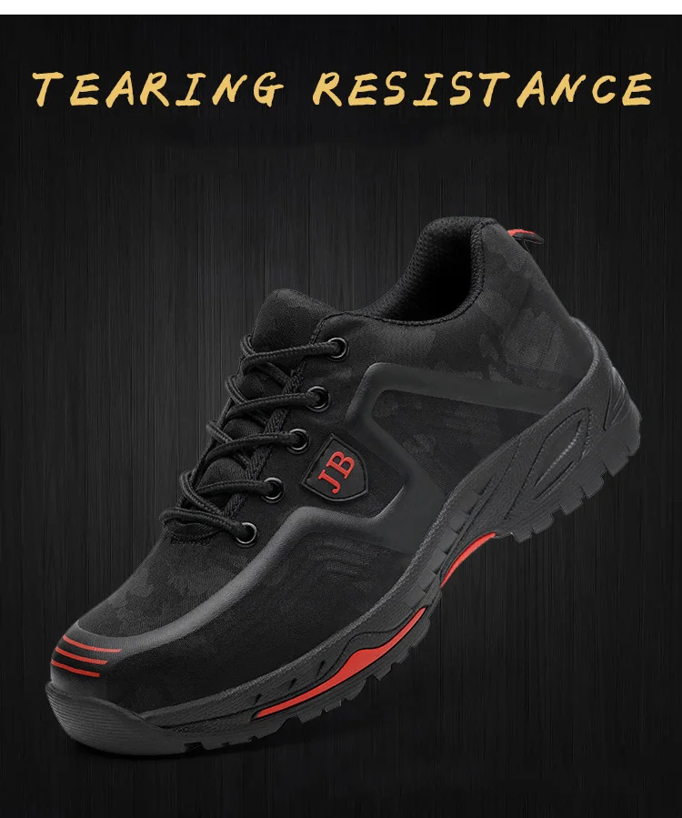 Work Safety Shoes Steel Toe Work Boot men shoes Anti-puncture Safety Boot indestructible shoes Slip-on male shoes adult Sneaker