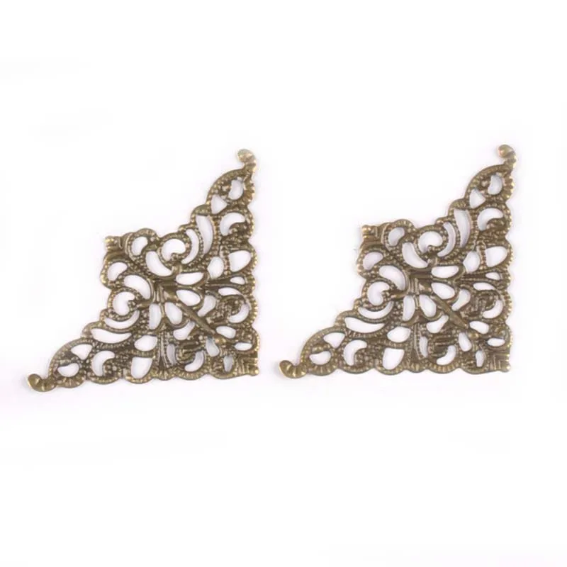 10 шт. разноцветные металлические инструменты для рукоделия античные филигранные