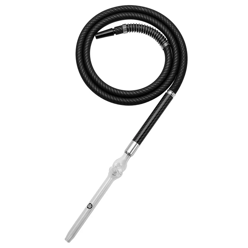 Yimi Aluminum Carbon Fiber Alloy Hookah Hose Silicone Set Shisha Adapter Spring |