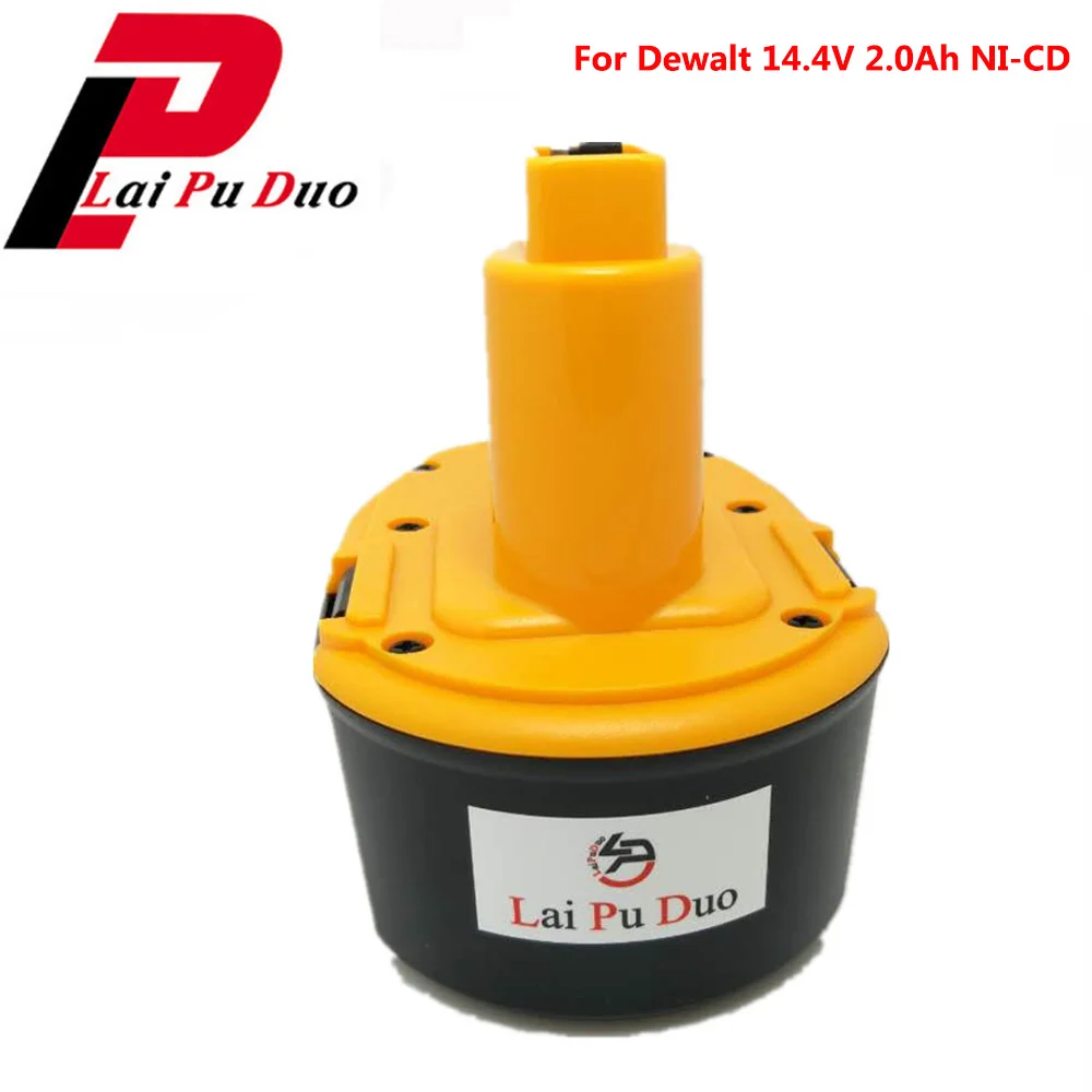 Сменный аккумулятор 14 4 В Ni CD 2.0Ah для электроинструмента Dewalt DC9091DE9038 DE9091 DE9092 DW9091