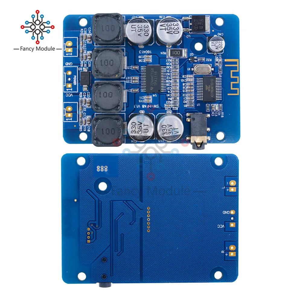 TPA3118 2x30 Вт Цифровой Bluetooth аудио приемник двойной стерео усилитель мощности плата |
