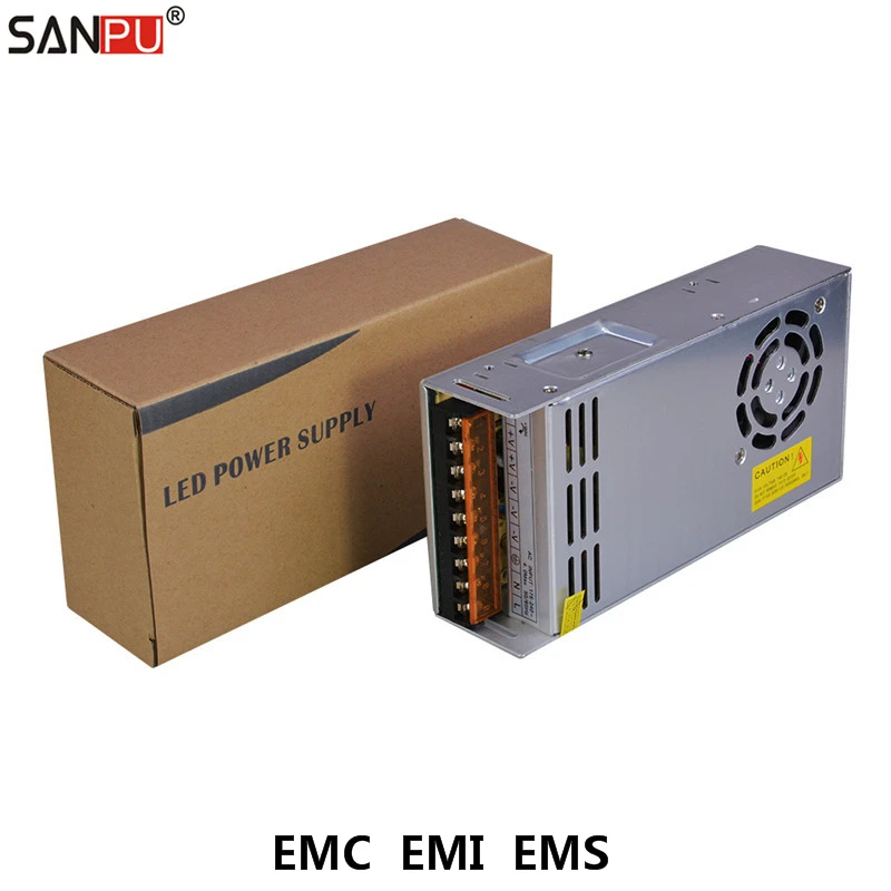 Импульсный источник питания SANPU EMC EMI EMS SMPS 350 Вт 12 В постоянного тока 30 А