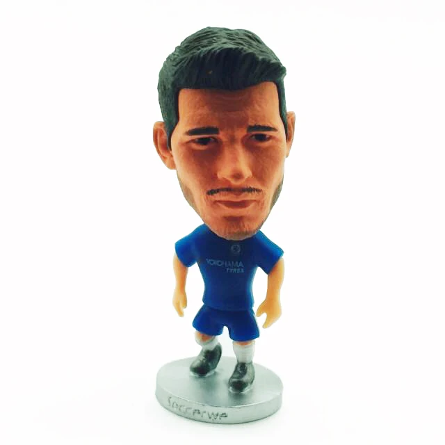 Испанская футбольная звезда футболист 9 # Alvaro Morata игрушечная кукла Фигурка лучший