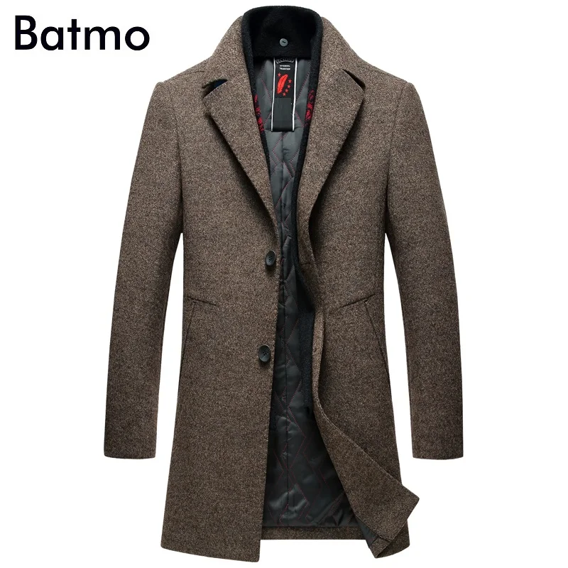 BATMO 2018 Новое поступление зимнее высококачественное шерстяное умное повседневное