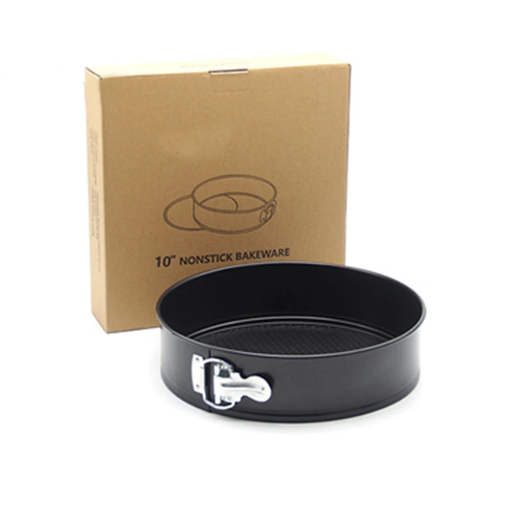 Springform кекса Олово антипригарным Quick-release Нержавеющая сталь формочки для выпечки