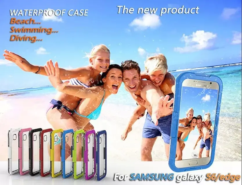 Водонепроницаемый чехол IPX68 для подводного плавания и дайвинга Samsung Galaxy S6