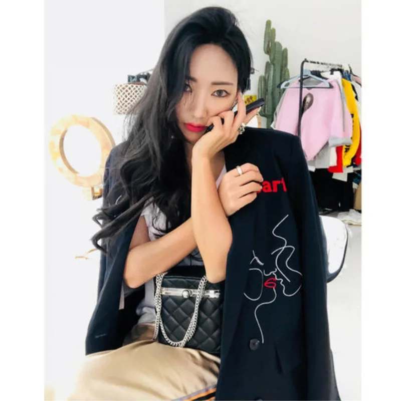 Женский блейзер Блейзер Женская Весенняя Новая мода повседневный костюм Джокера