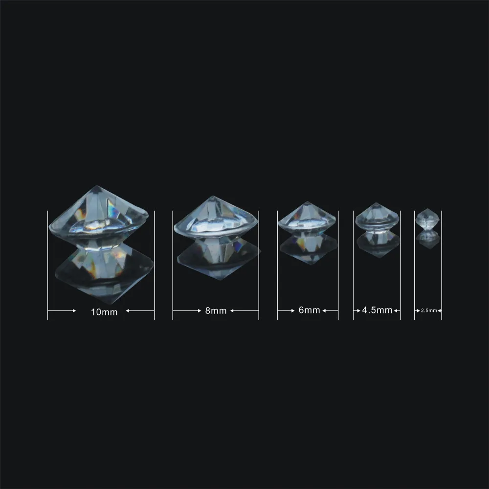 1000 Искусственные алмазы свадебный стол рассеивание акриловых кристаллов